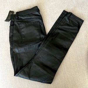 Banana Republic CURVY HIGH-RISE COATED SKINNY JEAN